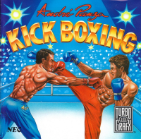 Andre Panza Kick Boxing TurboGrafx-16 US box art